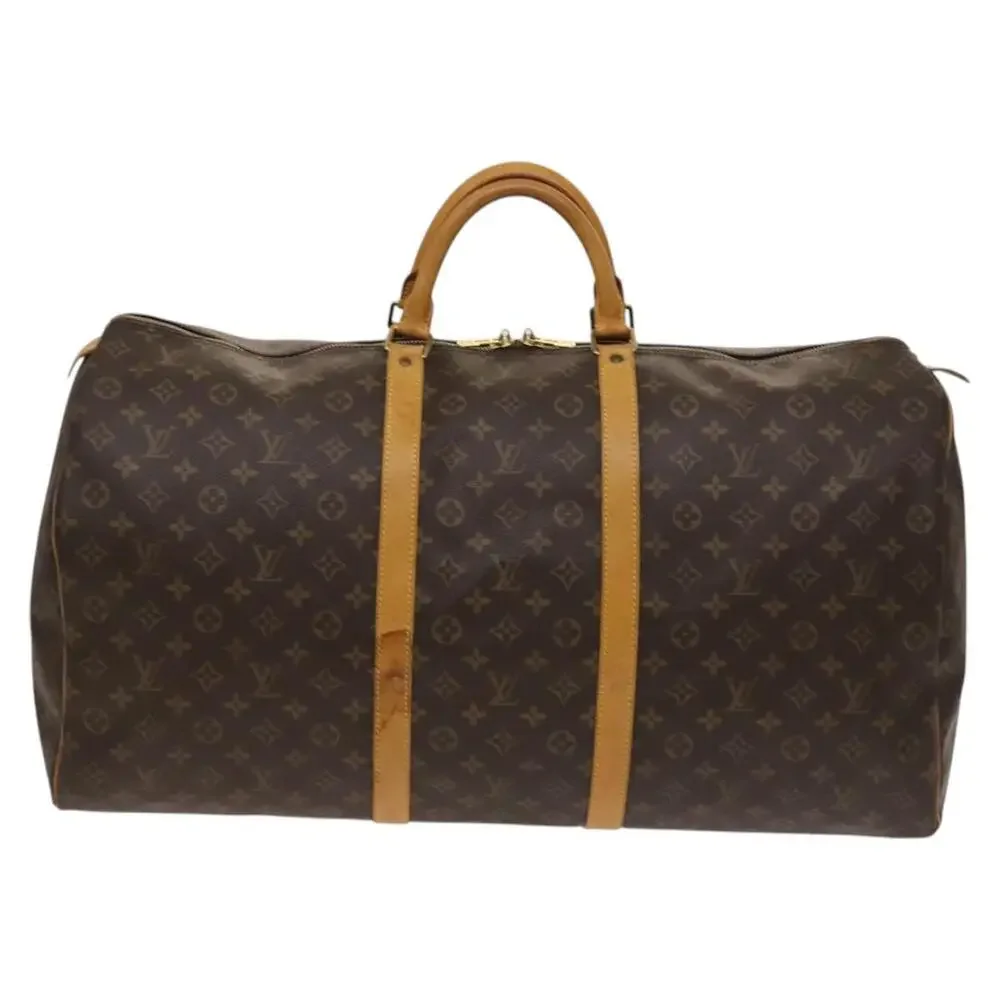 LOUIS VUITTON Monogram Keepall 60 Boston Bag M41422